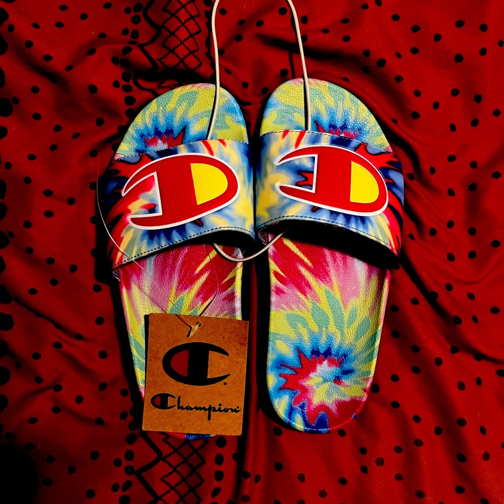 Women’s- Size 6 Champion IPO Tye Dye Sandals